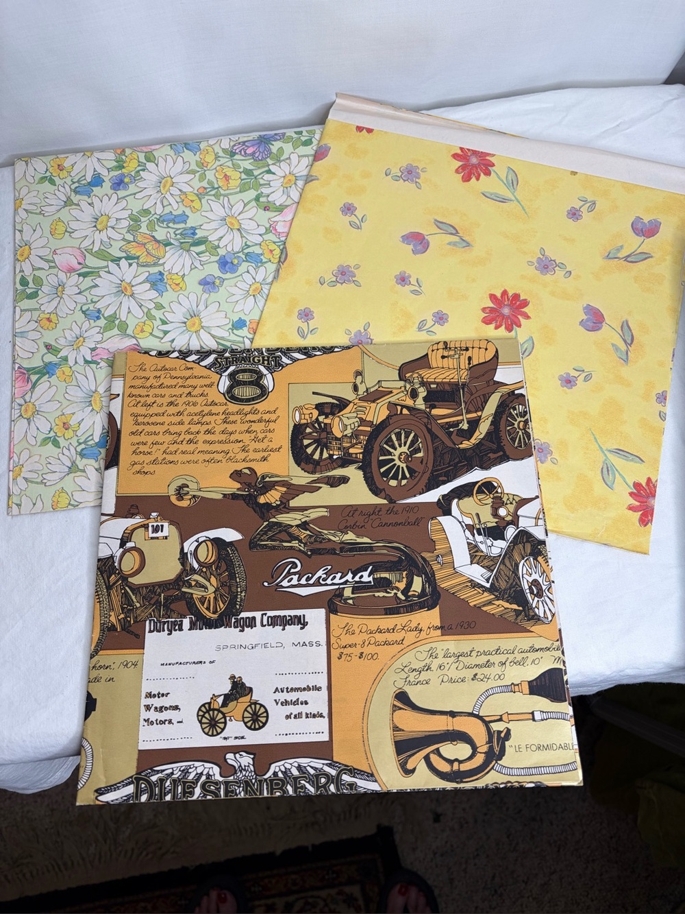 Vintage Bundle Wrapping Paper Sheets
